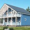 Проект дома из бруса - 11х11 - «Раменское» - 165 м² - главный вид