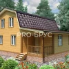 Проект дома из бруса - 8х9 - «Горки-10» - 106 м² - главный вид