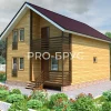 Проект дома из бруса - 7х12 - «Немчиновка» - 162 м² - главный вид