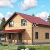 Проект дома из бруса - 9х11 - «Котельники» - 145 м² - главный вид