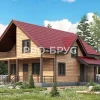 Проект дома из бруса - 8х10 - «Талдом» - 146 м² - главный вид