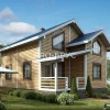 Проект дома из бруса - 9х10 - «Заречье» - 137 м² - главный вид