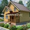 Проект дома из бруса - 7х8 - «Пролетарский» - 111 м² - главный вид